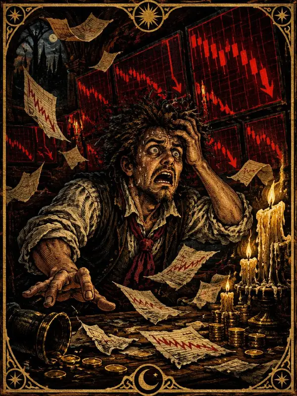 The Panic Seller — Ten of Swords
