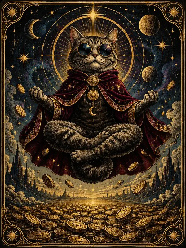 Cosmic Shades Cat — The Star (Promo)