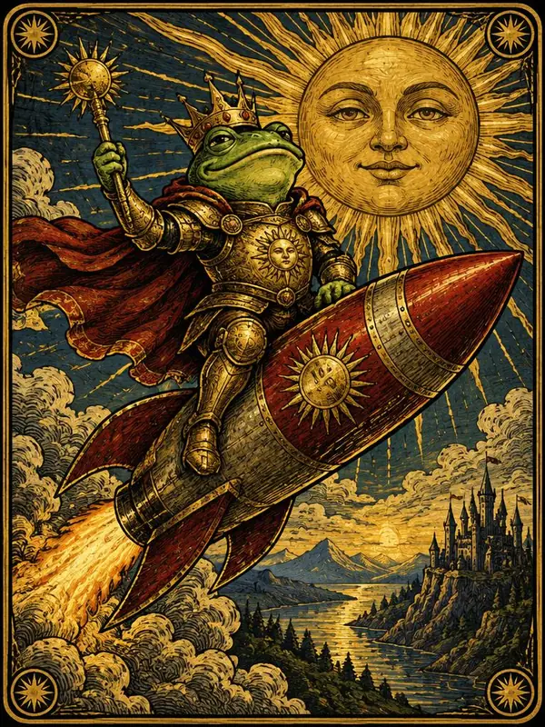 Frog King of the Sun — The Sun
